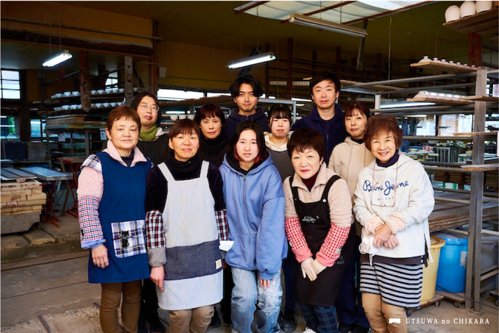 Some of the potters who will pour their efforts to bring you amazing Kintsugi-like Aritayaki Plates!